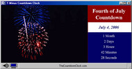 T-Minus Fourth of July Countdown screenshot